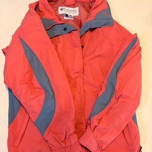 Columbia Women's Bugaboo Pink and Gray Jacket